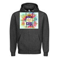 Charcoal Heather spoiler alert i don't care Zipper Hoodie - TumblerDesignByShophia