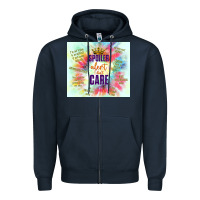 Navy spoiler alert i don't care Zipper Hoodie - TumblerDesignByShophia