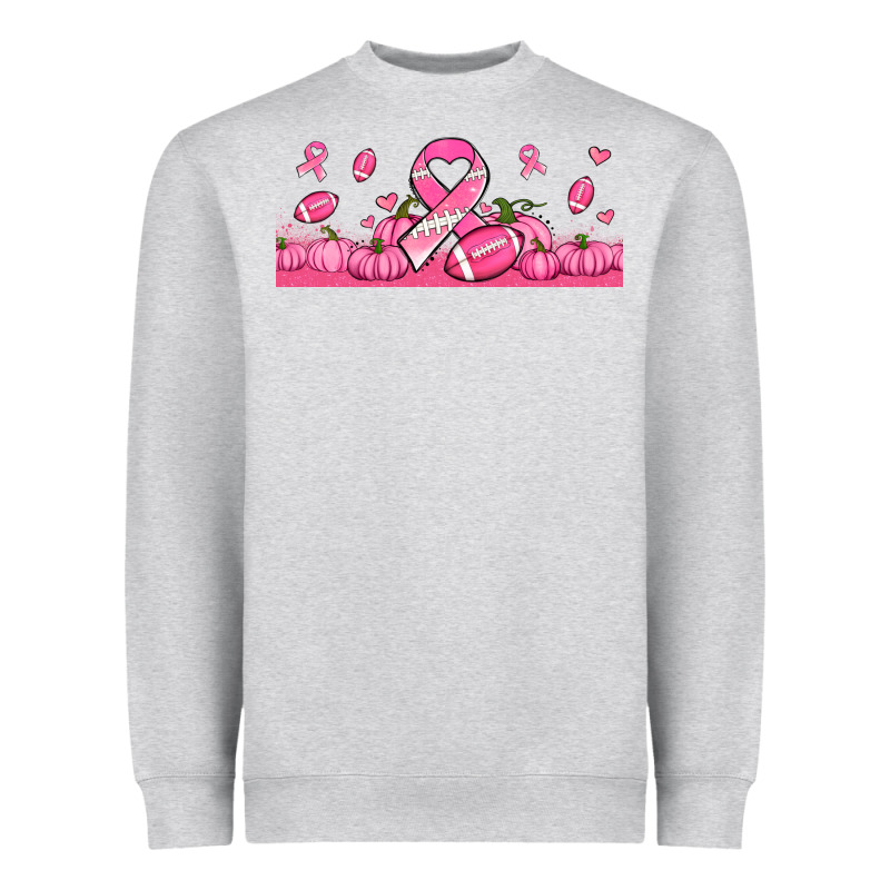 Breast Cancer American Football Heavyweight Sweatshirt by Jasminsmagicworld | Teevron