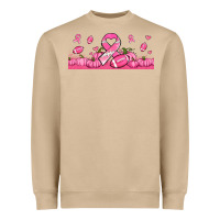 Mushroom breast cancer american football Heavyweight Sweatshirt - Jasminsmagicworld
