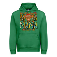 Emerald God Gifted Me Two Titles And Mama i Rock Them Both Urban Hoodie - CowhideDigitalArt