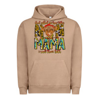 Pigment Burro God Gifted Me Two Titles And Mama i Rock Them Both Urban Hoodie - CowhideDigitalArt