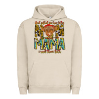 Pigment French Oak God Gifted Me Two Titles And Mama i Rock Them Both Urban Hoodie - CowhideDigitalArt
