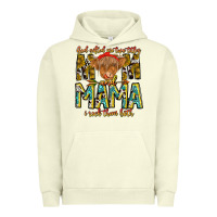 Pigment Pistachio God Gifted Me Two Titles And Mama i Rock Them Both Urban Hoodie - CowhideDigitalArt