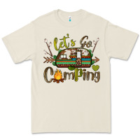 Bone let's go camping Premium Tee - BarkalooDesign