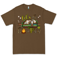 Cacao let's go camping Premium Tee - BarkalooDesign