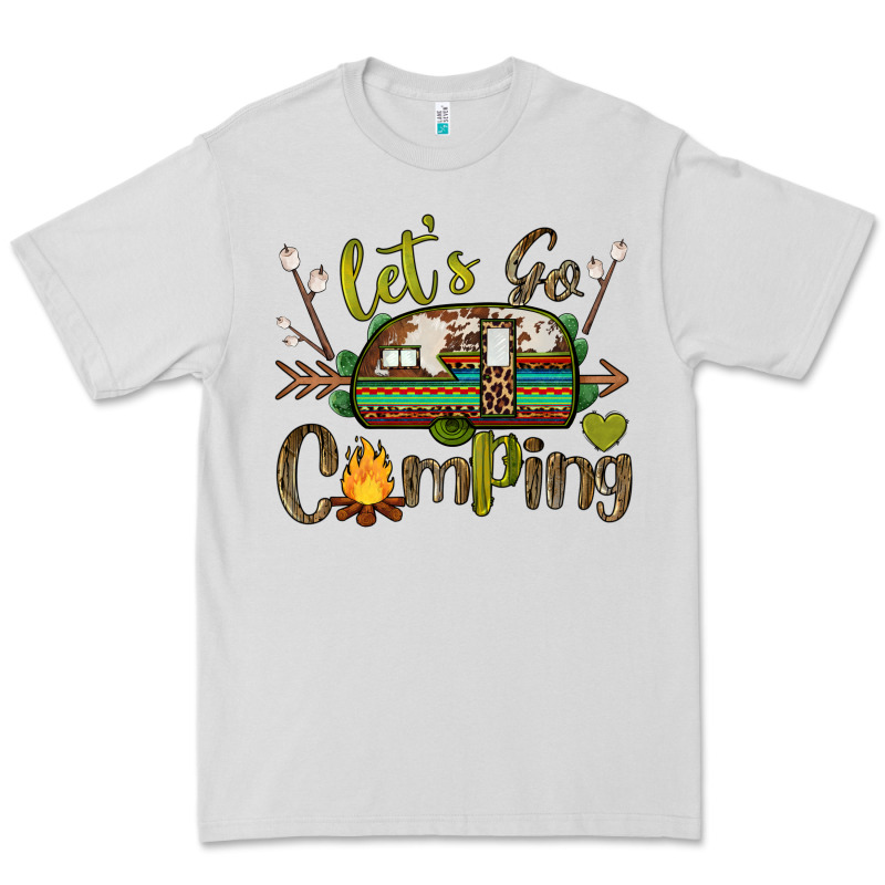 Let's Go Camping Premium Tee by BarkalooDesign | Teevron