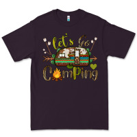 Plum let's go camping Premium Tee - BarkalooDesign