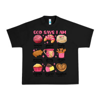 Black god says i am mexican pan dulce Urban Heavy Tee - MaliasSmallBusiness