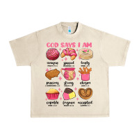 Sandshell god says i am mexican pan dulce Urban Heavy Tee - MaliasSmallBusiness