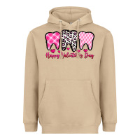 Mushroom happy valentines day dentist Heavyweight Hoodie - OliviaCreatesArt
