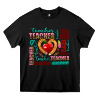 Black teacher Heavy Core Tee - AdoDesignShop
