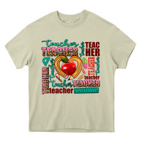 Mossy teacher Heavy Core Tee - AdoDesignShop