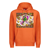 Carrot Mardi Gras with crab tumbler Premium Hoodie - HowdyJamesFarm