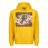 Lemon Mardi Gras with crab tumbler Premium Hoodie - HowdyJamesFarm