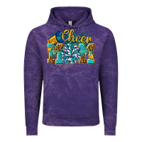 Cloud Purple cheer mom Vintage Hoodie - NancyCooperArtShop