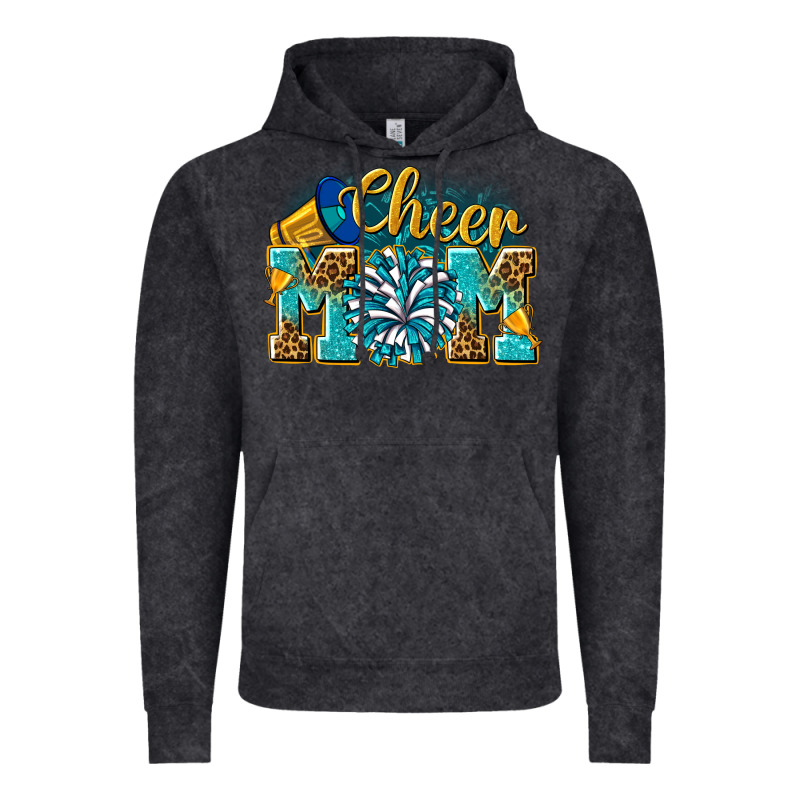 Cheer Mom Vintage Hoodie by NancyCooperArtShop | Teevron