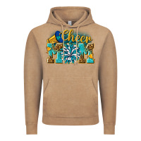 Vintage Coffee cheer mom Vintage Hoodie - NancyCooperArtShop