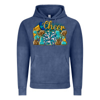 Vintage Denim cheer mom Vintage Hoodie - NancyCooperArtShop