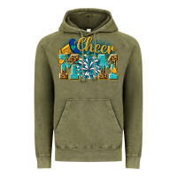 Vintage Olive cheer mom Vintage Hoodie - NancyCooperArtShop