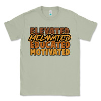 Matcha elevated melanated educated motivated Classic Tee - NancyCooperArtShop