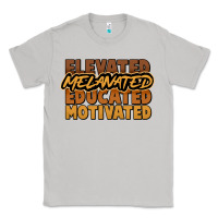 Moon Dust elevated melanated educated motivated Classic Tee - NancyCooperArtShop