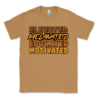 Toasted Coconut elevated melanated educated motivated Classic Tee - NancyCooperArtShop