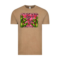 Vintage Coffee valentine's day cactus background Vintage Tee - JahusDesignShop