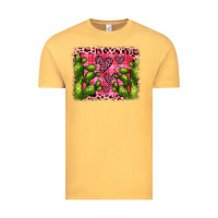 Vintage Mustard valentine's day cactus background Vintage Tee - JahusDesignShop