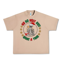 Burro ho ho holly shit skeleton santa Urban Heavy Tee - MaliasSmallBusiness