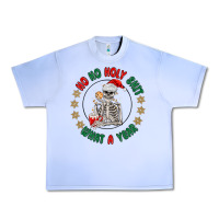 Grape Ice ho ho holly shit skeleton santa Urban Heavy Tee - MaliasSmallBusiness