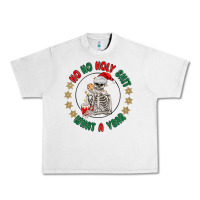 Lunar Rock ho ho holly shit skeleton santa Urban Heavy Tee - MaliasSmallBusiness