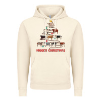 Vintage Artic mooey christmas Vintage Hoodie - MaliasSmallBusiness