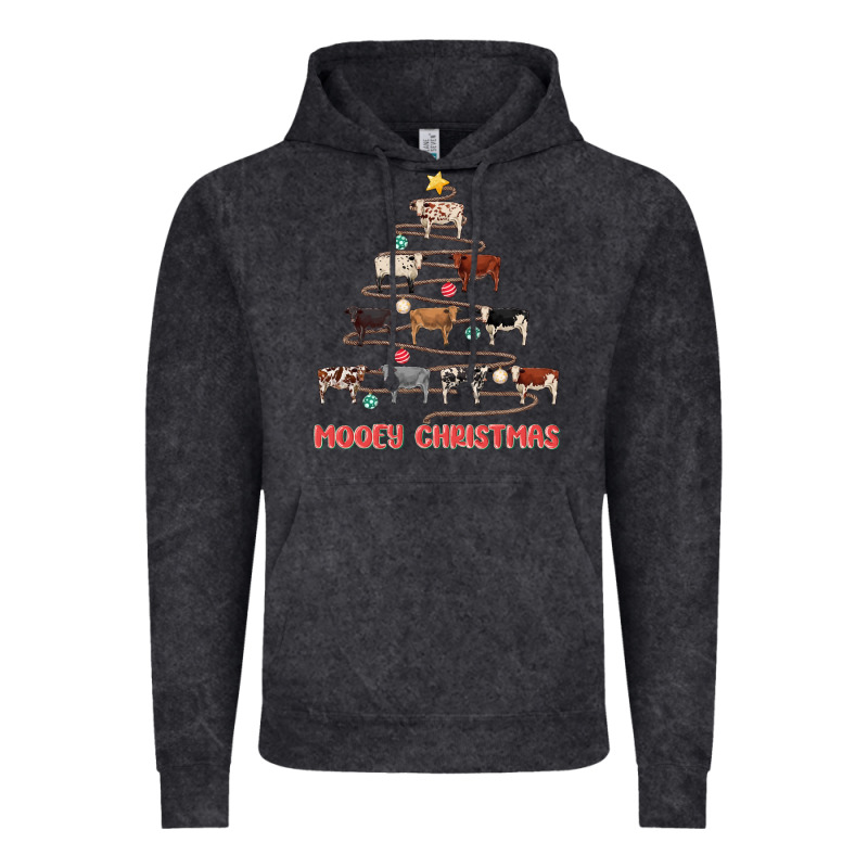 Mooey Christmas Vintage Hoodie by MaliasSmallBusiness | Teevron