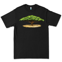 Black acacia tree Premium Tee - LillyAllenDesigns