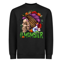 Black momster halloween momlife Heavyweight Sweatshirt - Jasminsmagicworld