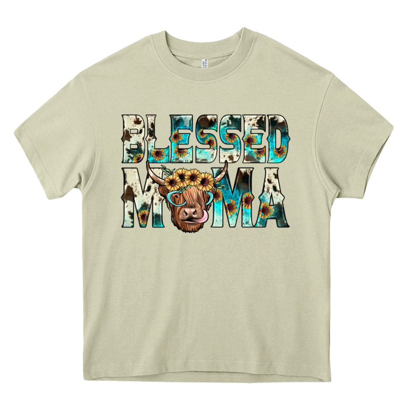 Blessed Mama Heavy Core Tee by JahusDesignShop | Teevron