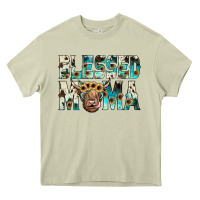 Mossy blessed mama Heavy Core Tee - JahusDesignShop