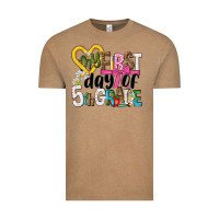 Vintage Coffee my first day of 5th grade Vintage Tee - NancyCooperArtShop