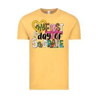 Vintage Mustard my first day of 5th grade Vintage Tee - NancyCooperArtShop