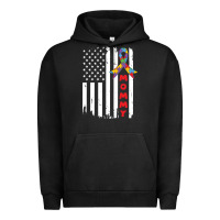 Pigment Black lil autism mom Urban Hoodie - CowhideDigitalArt