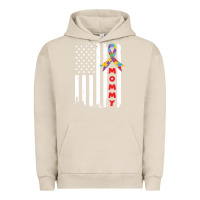 Pigment French Oak lil autism mom Urban Hoodie - CowhideDigitalArt