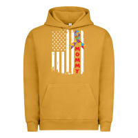 Pigment Peanut Butter lil autism mom Urban Hoodie - CowhideDigitalArt