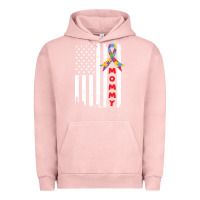 Pigment Salmon lil autism mom Urban Hoodie - CowhideDigitalArt
