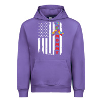 Tulip lil autism mom Urban Hoodie - CowhideDigitalArt