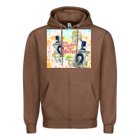 Chestnut this probably isn't water Zipper Hoodie - TumblerDesignByShophia