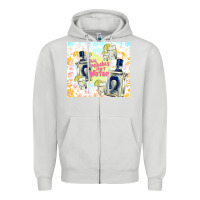 Dove Grey this probably isn't water Zipper Hoodie - TumblerDesignByShophia