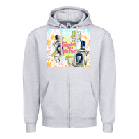 Heather Grey this probably isn't water Zipper Hoodie - TumblerDesignByShophia