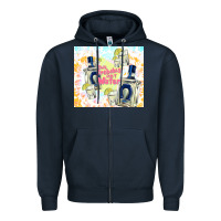 Navy this probably isn't water Zipper Hoodie - TumblerDesignByShophia