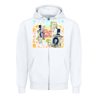White this probably isn't water Zipper Hoodie - TumblerDesignByShophia